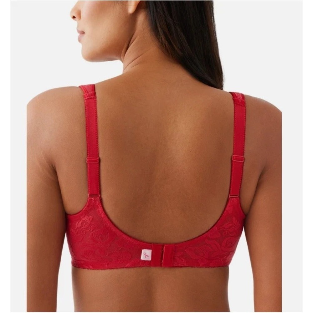 Wacoal Women's Awareness Full Figure Seamless Underwire Bra Equestrian Red 40 D - Picture 4 of 4